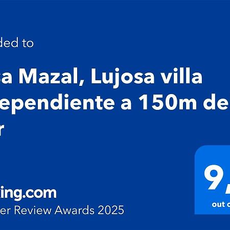 Casa Mazal, Lujosa Villa Independiente A 150M Del Mar Pilar de la Horadada Buitenkant foto